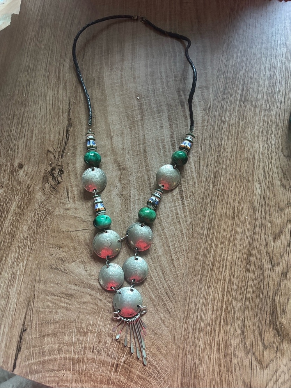 Peruvian coin necklace believed to be from the 1980’s!